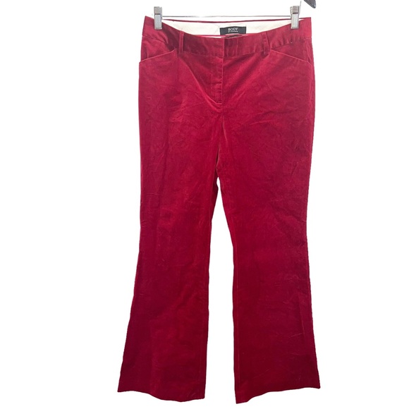Victoria’s Secret Red Velvet Flare Christie Fit Pants 8 NWOT - Picture 3 of 9